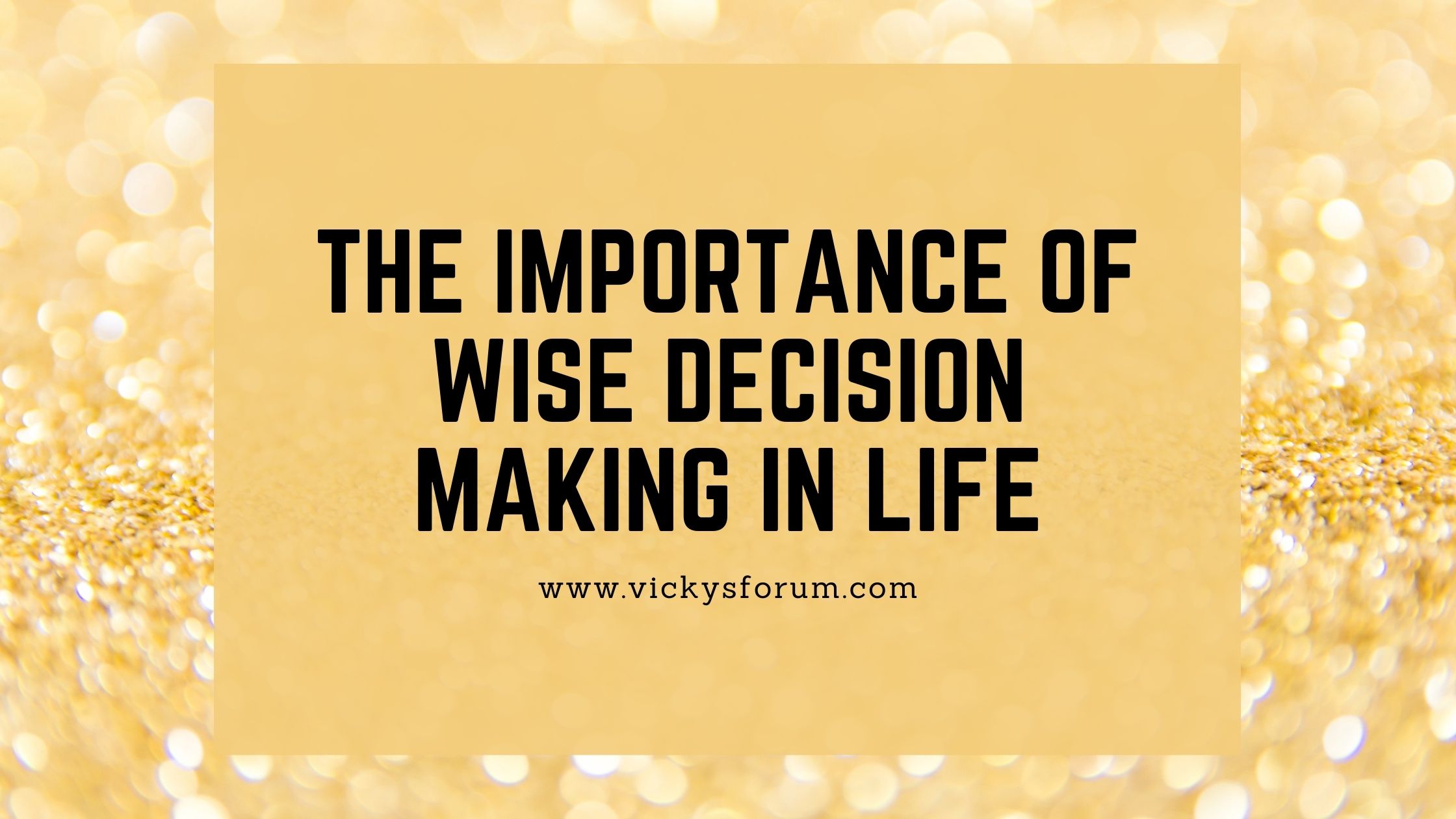 The power of choice and importance of good decision making - Life Coach